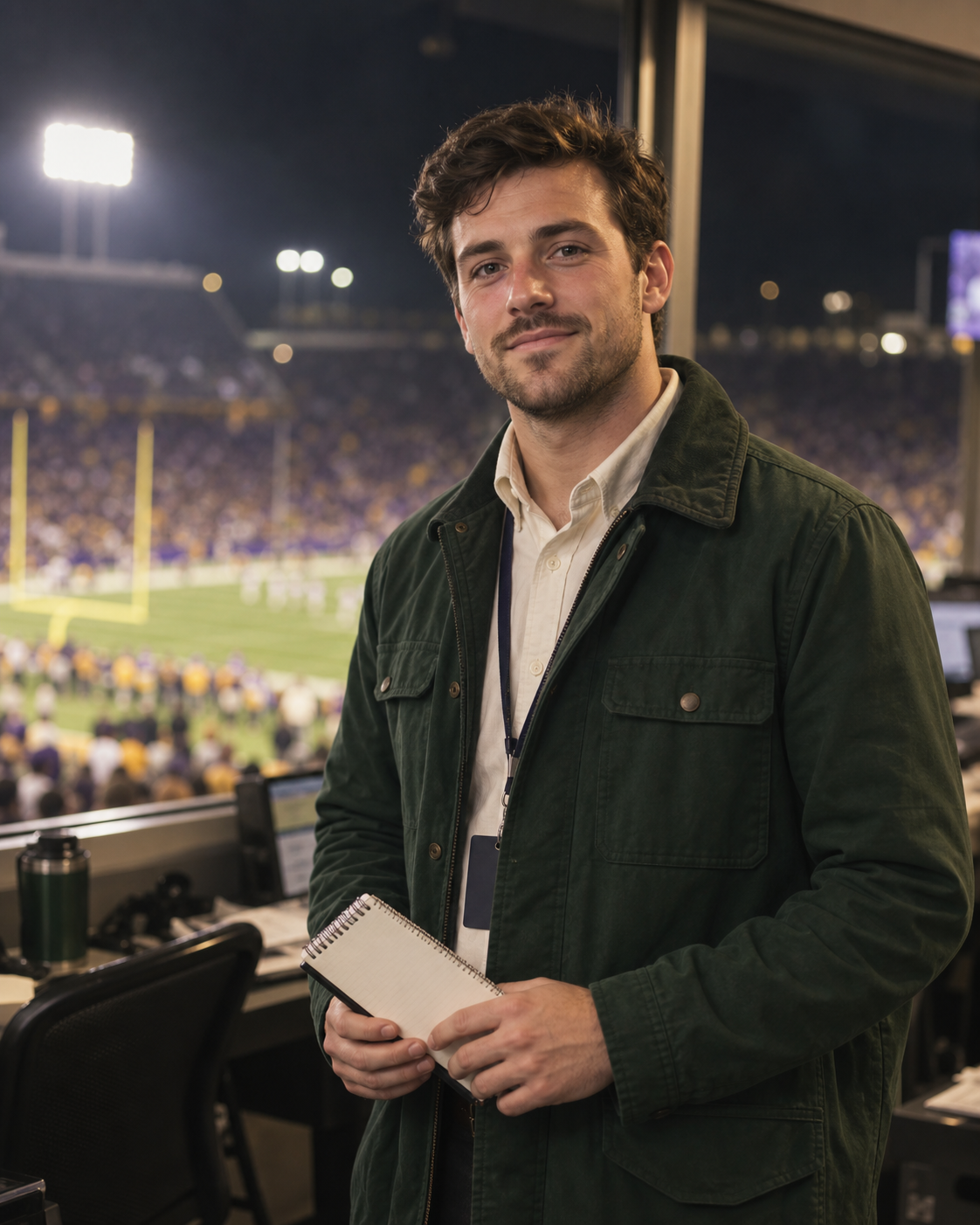 Fictional California beat reporter Evan Highsmith